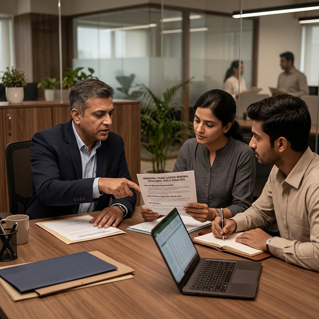 Trade License renewal process