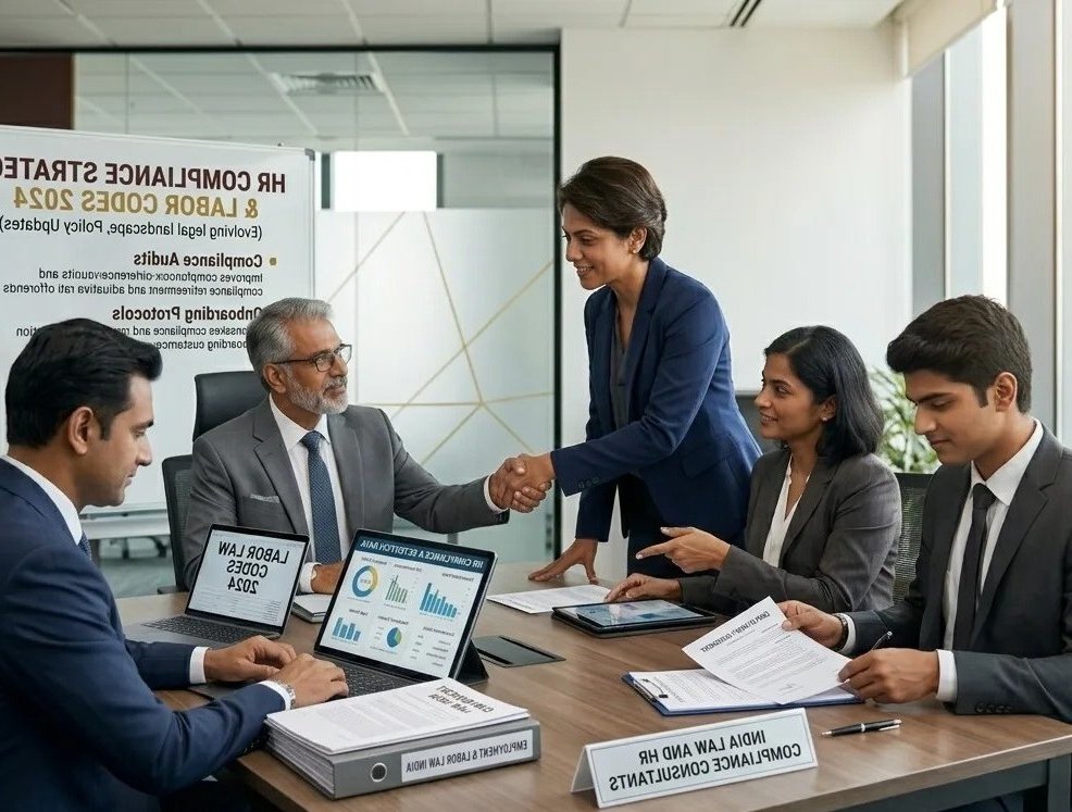 Corporate team consultation meeting