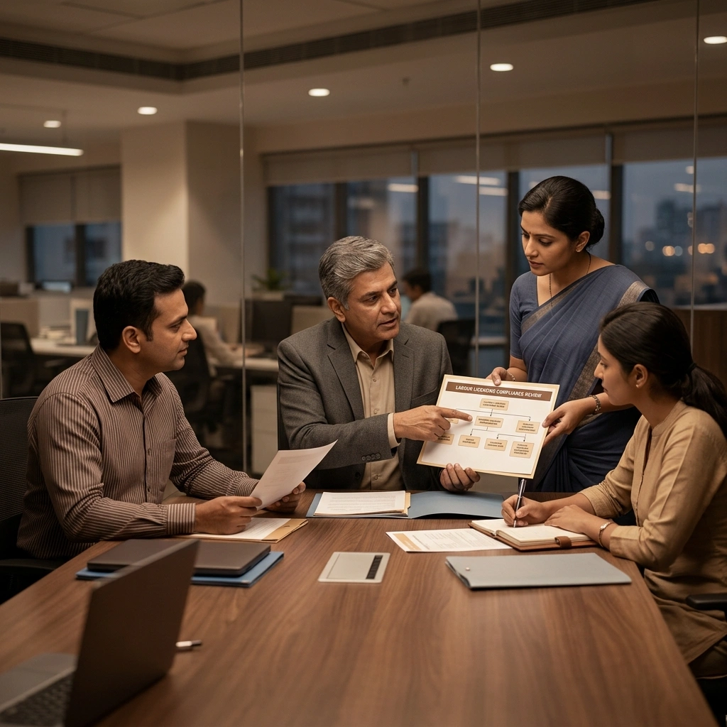 Labour law licensing process consultancy India