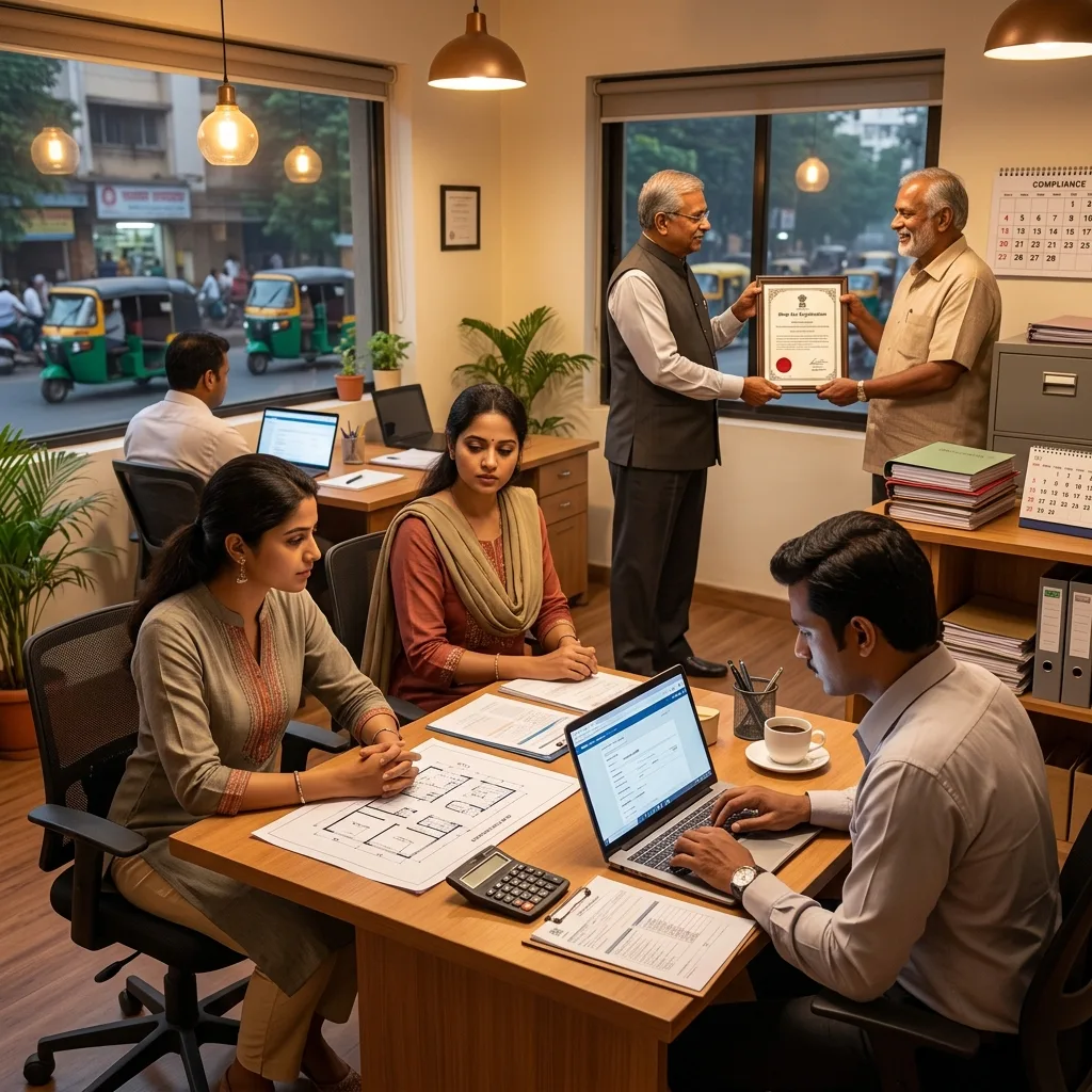 Shop Act registration and labour compliance consultancy